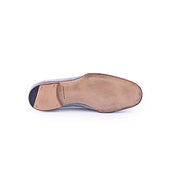 Piccadilly Loafer On Brio Last In Light Blueish Grey Suede Leather