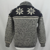 30d Swedish Snowflake Henley Sweater 100 Aran