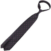 40oz Ancient Madder Silk Tie Hand Rolled