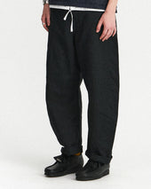 Cinch Back Curved Pants Linen