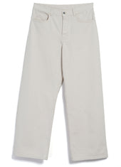 MILAN 31-26-1 | Straight Wide Workwear Trousers | Ecru