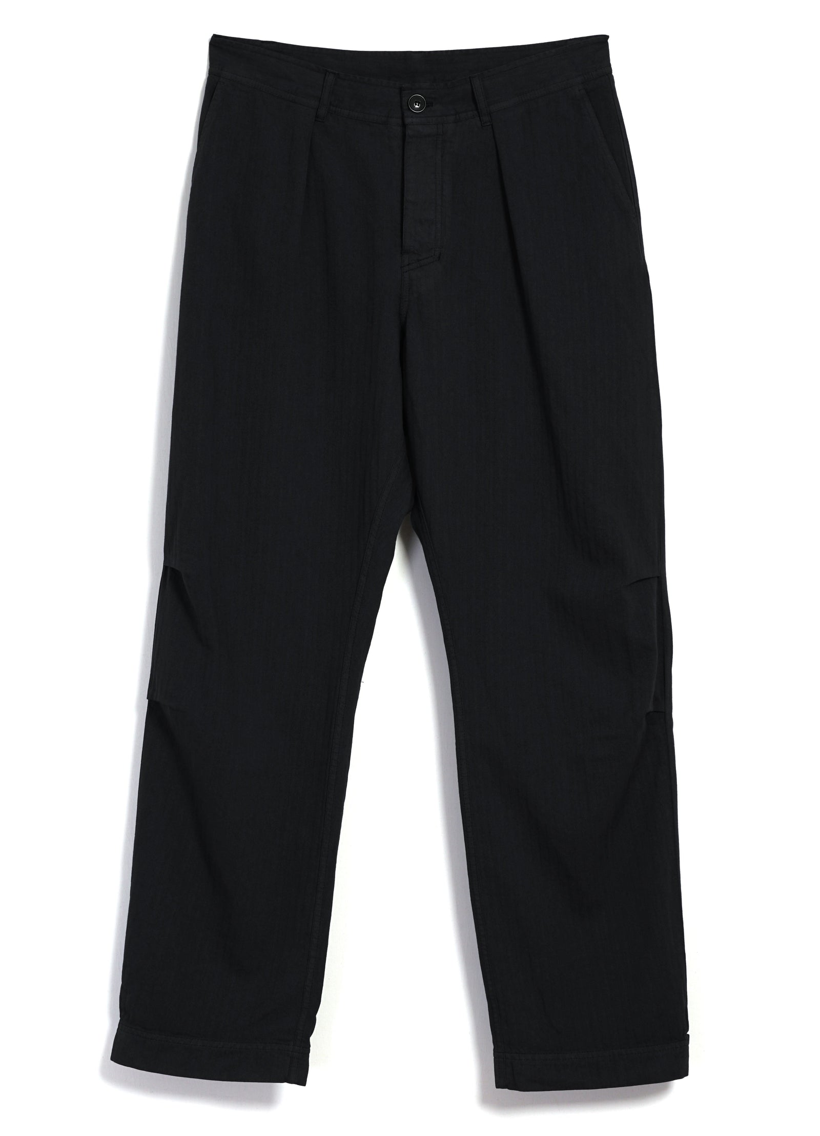 KARLO 31-28-2 | Wide Cut Utility Trousers | Black