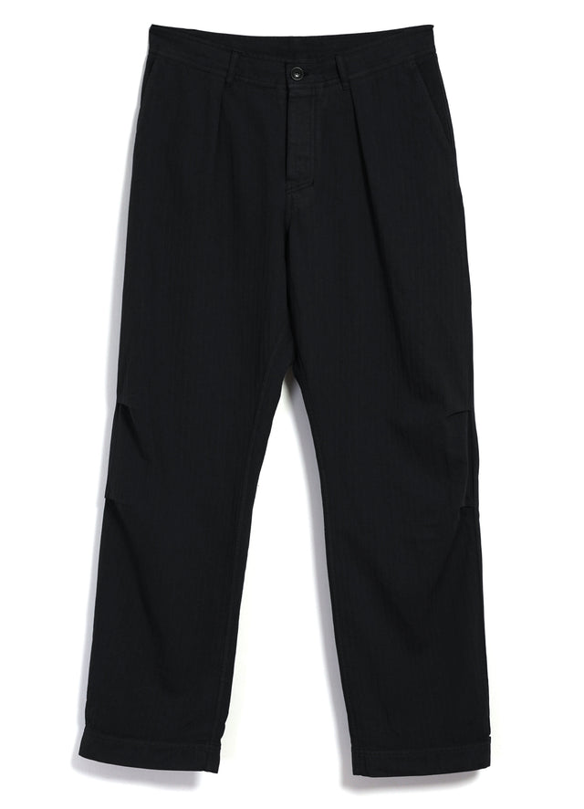 KARLO 31-28-2 | Wide Cut Utility Trousers | Black