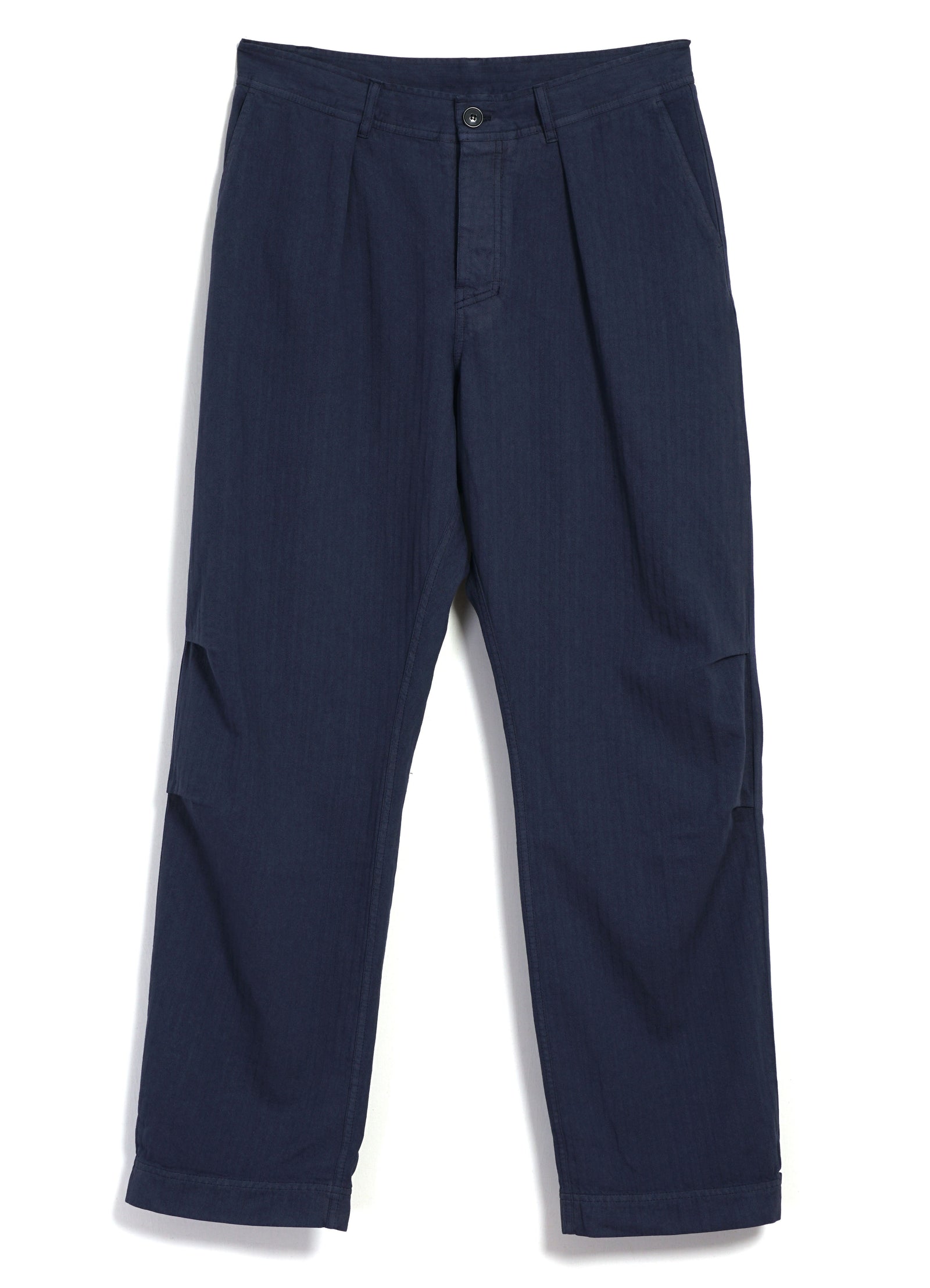 KARLO 31-28-3 | Wide Cut Utility Trousers | Blue