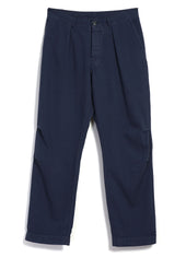 KARLO 31-28-3 | Wide Cut Utility Trousers | Blue