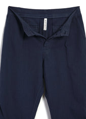 KARLO 31-28-3 | Wide Cut Utility Trousers | Blue