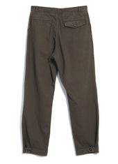 KARLO 31-28-6 | Wide Cut Utility Trousers | Sage