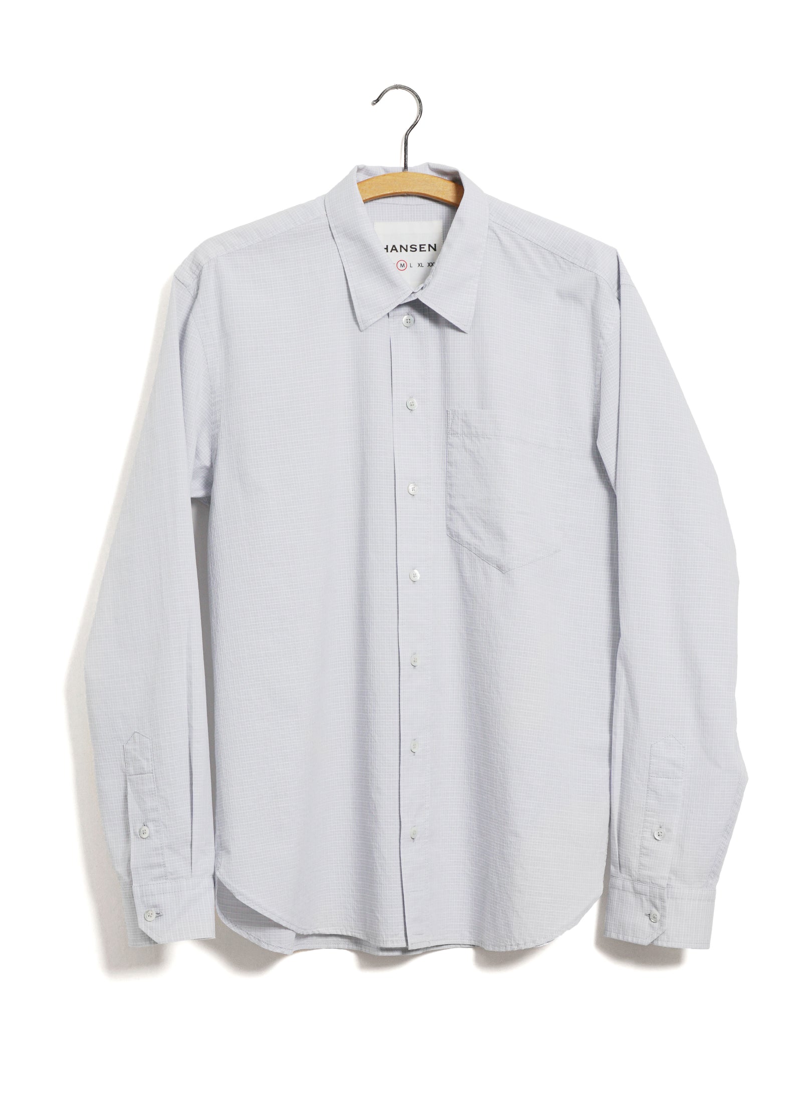 RAYMOND 31-32-5 | Loose Cut Shirt | Silver