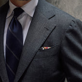 Animal Motif Silk Pocket Square 40x40cm