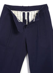 BOBBY 31-56-3 | Wide Pleated Everyday Trousers | Marine