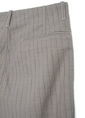 KELD 31-57-5 | Straight Cut Trousers | Beige Herringbone Pin