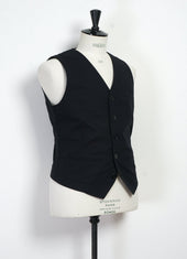 DANIEL 31-64-2 | Classic Waistcoat | Black Parachute