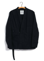 FOLKE 31-64-2 | Eastern Style jacket | Black Parachute