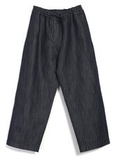 EMIR 31-66-3 | Loose Drawstring Pants | Navy Dobby
