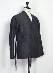 FOLKE 31-66-3 | Eastern Style Jacket | Navy Dobby
