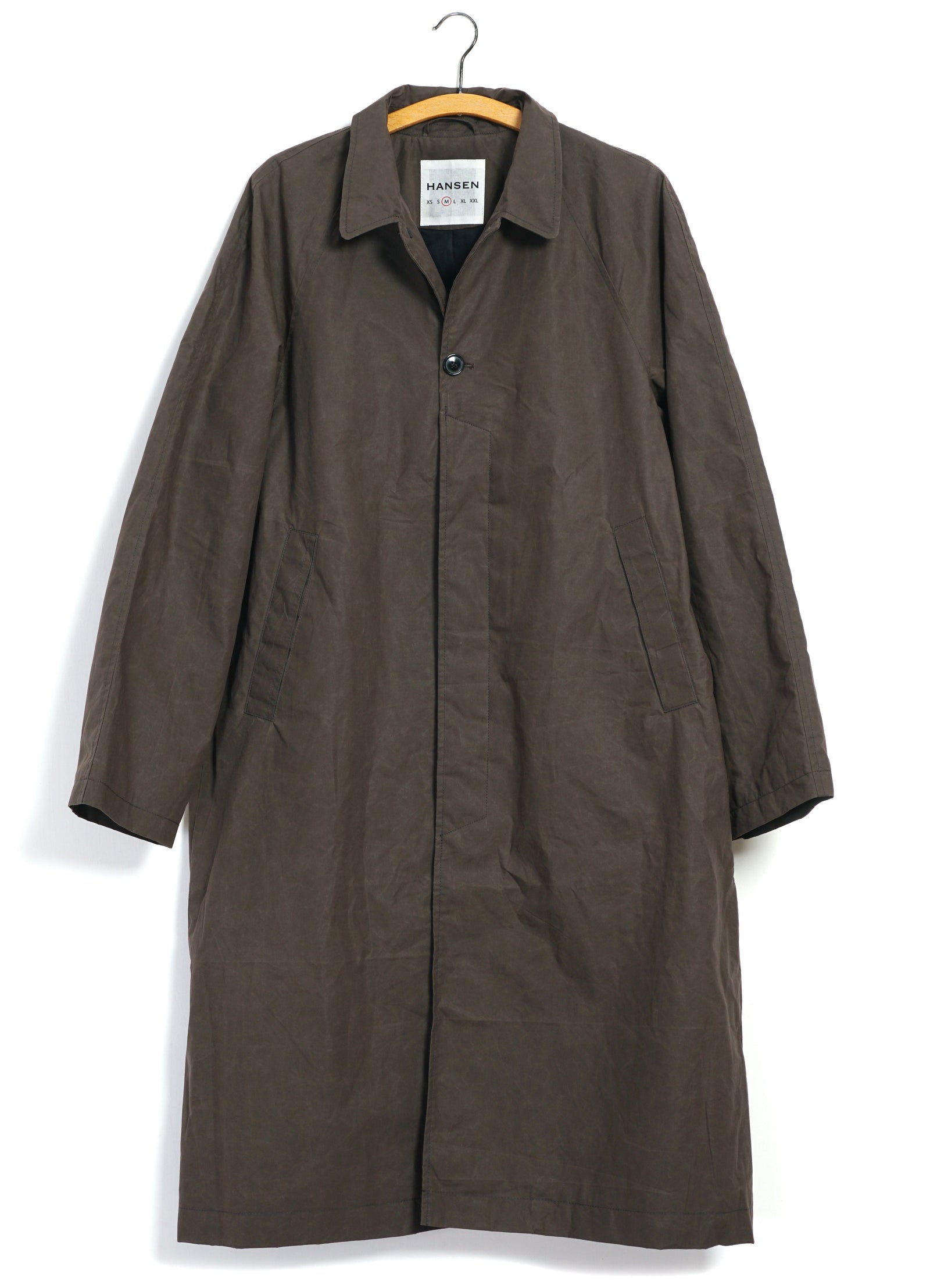 MORTEN 31-72-6 | Long Coat | Waxed Rye