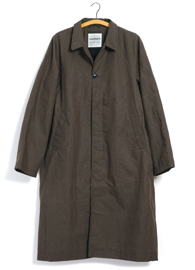 MORTEN 31-72-6 | Long Coat | Waxed Rye