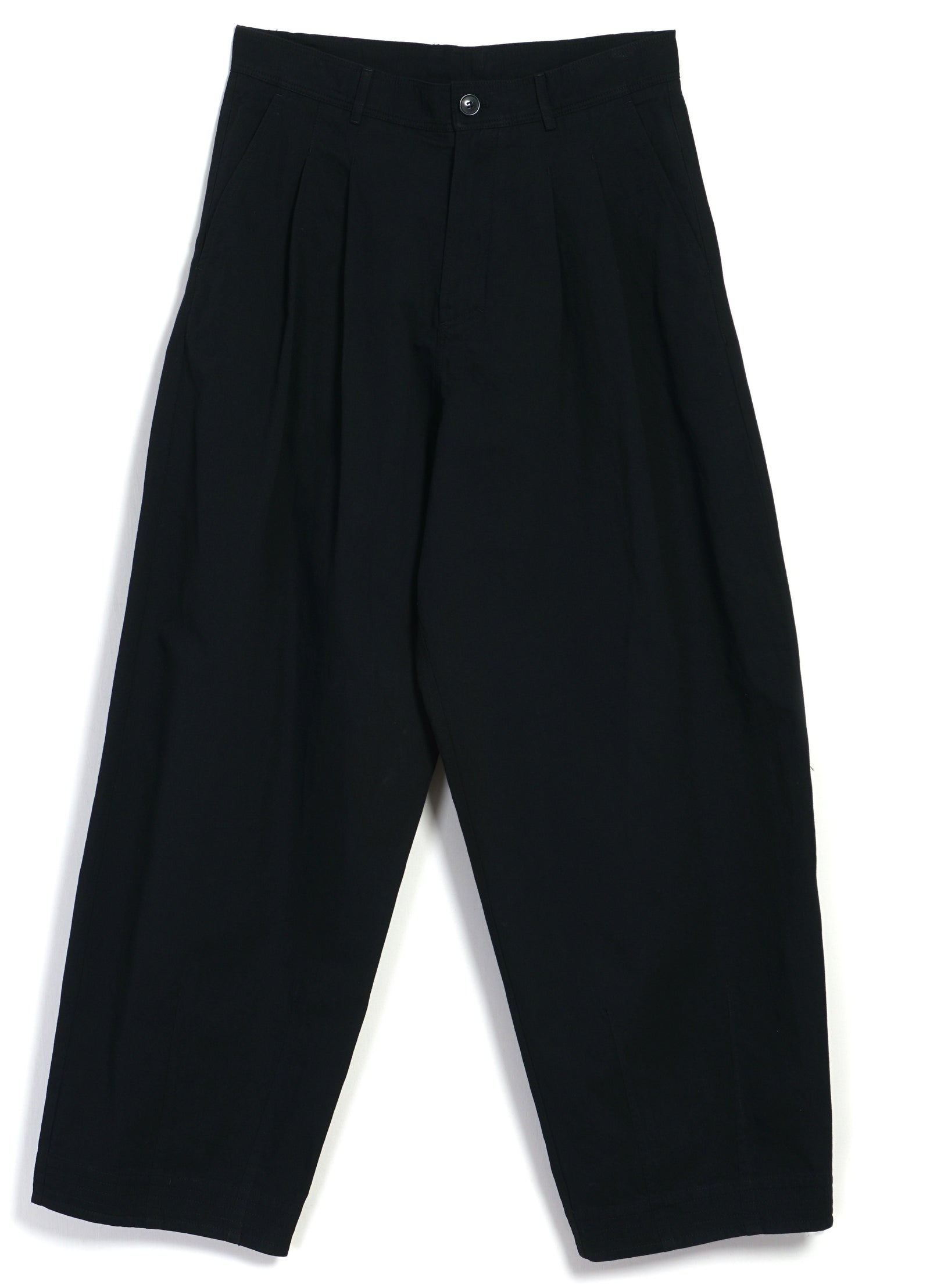 ANDREW 31-75-2 | Balloon Trousers | Black Twill