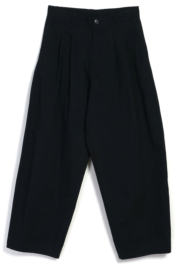 ANDREW 31-75-2 | Balloon Trousers | Black Twill