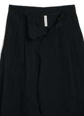 ANDREW 31-75-2 | Balloon Trousers | Black Twill