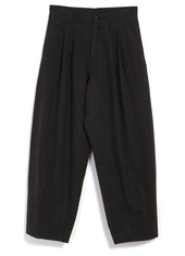 ANDREW 30-97-7 | Balloon Trousers | Brown Herringbone
