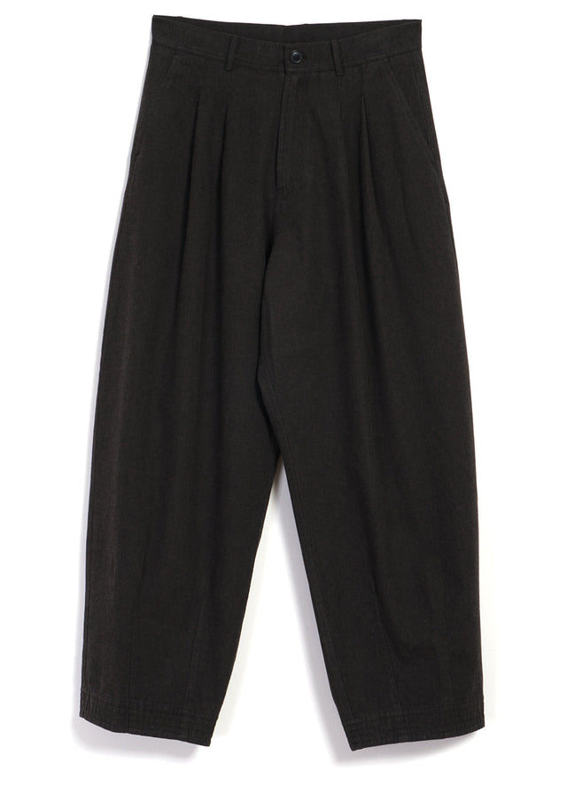 ANDREW 30-97-7 | Balloon Trousers | Brown Herringbone