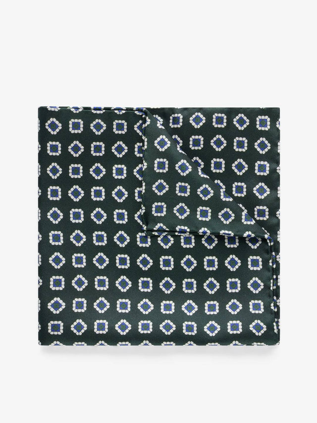 Green Handkerchief Geometric