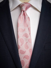 Pink Tie Paisley