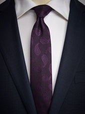 Purple Tie Paisley