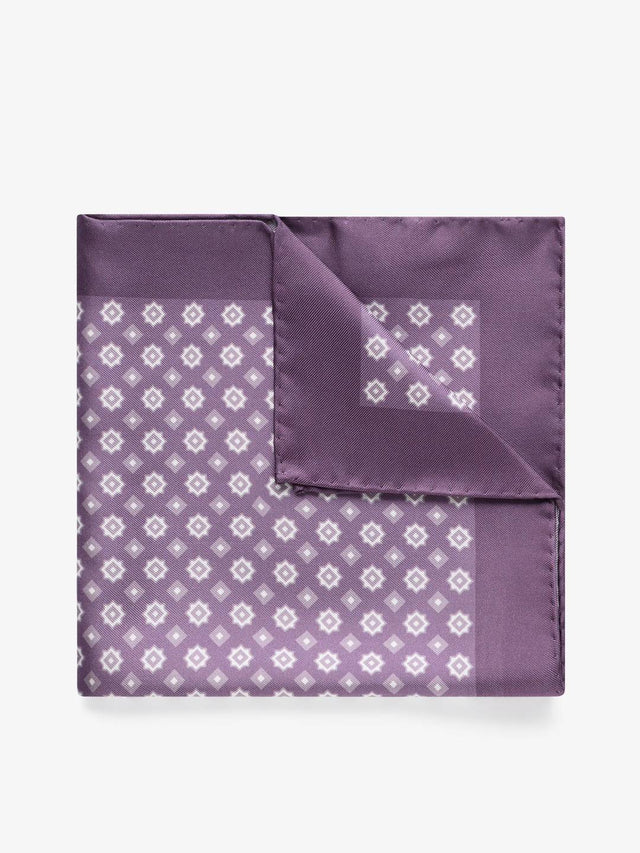 Purple Handkerchief Geometric