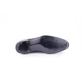 Straight Toe Cap Oxford In Green Crust Calf Leather
