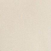 Ribbed Cotton Raglan Sleeved Sweater In Light