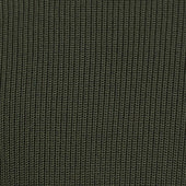 Ribbed Cotton Raglan Sleeved Sweater In