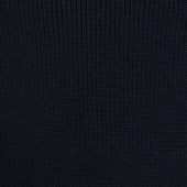 Ribbed Cotton Raglan Sleeved Sweater In