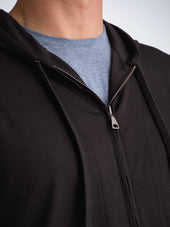 Men S Zip Up Hoodie Basel Micro Modal Stretch