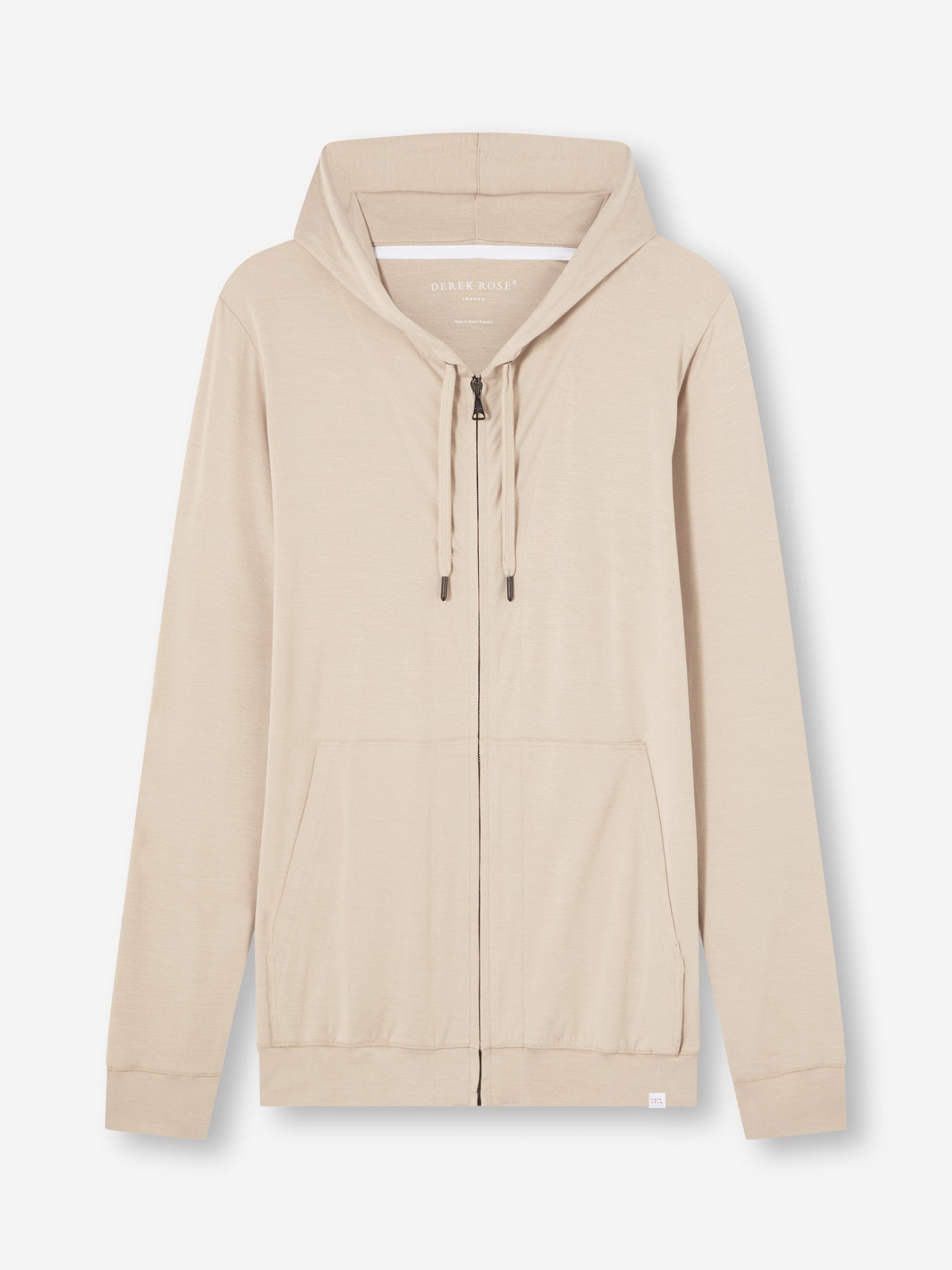 Men S Zip Up Hoodie Basel Micro Modal Stretch Light
