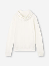 Men S Zip Up Hoodie Basel Micro Modal Stretch Vanilla