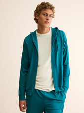 Men S Zip Up Hoodie Basel Micro Modal Stretch
