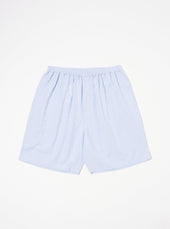 Ice Blue Recycled Cotton Pyjama Short