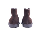 Winter Boots With Central Zipper And Merino Lamb Lining