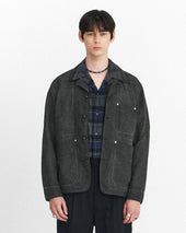 Wanderer Chore Jacket Dyeing Linen