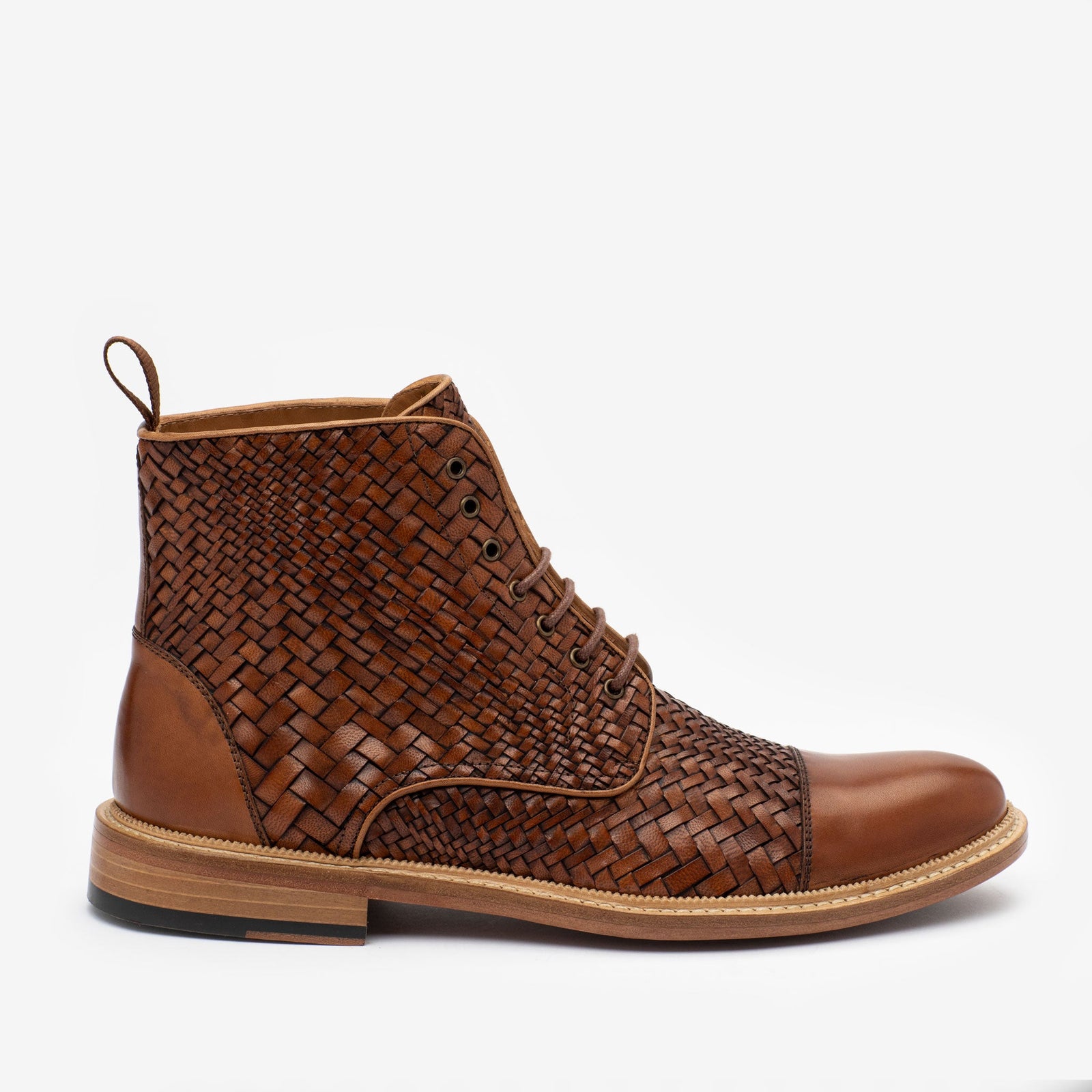 The Rome Boot In Woven