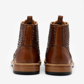 The Rome Boot In Woven