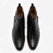The Dylan Jodhpur Boot In Woven
