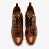 The Rome Boot In Woven