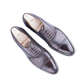 The Pedder Straight Toe Cap Oxford With Tipped Side Brogueing
