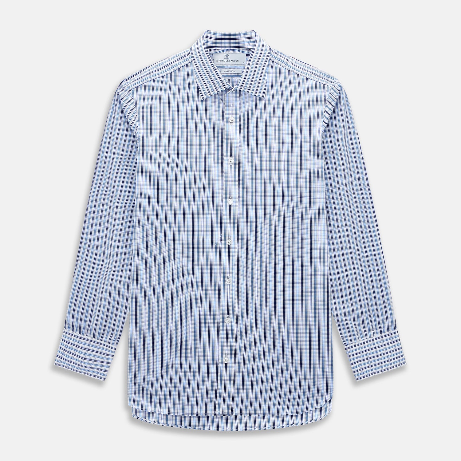 And Navy Multi Check Mayfair Shirt