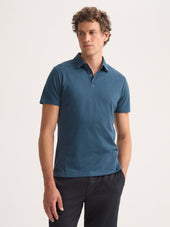 Men S Polo Shirt Ramsay Pique Cotton Lyocell