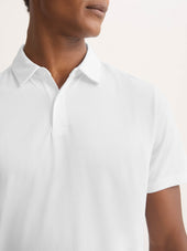 Men S Polo Shirt Ramsay Pique Cotton Lyocell