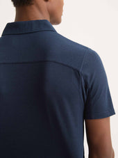 Men S Polo Shirt Ramsay Pique Cotton Lyocell